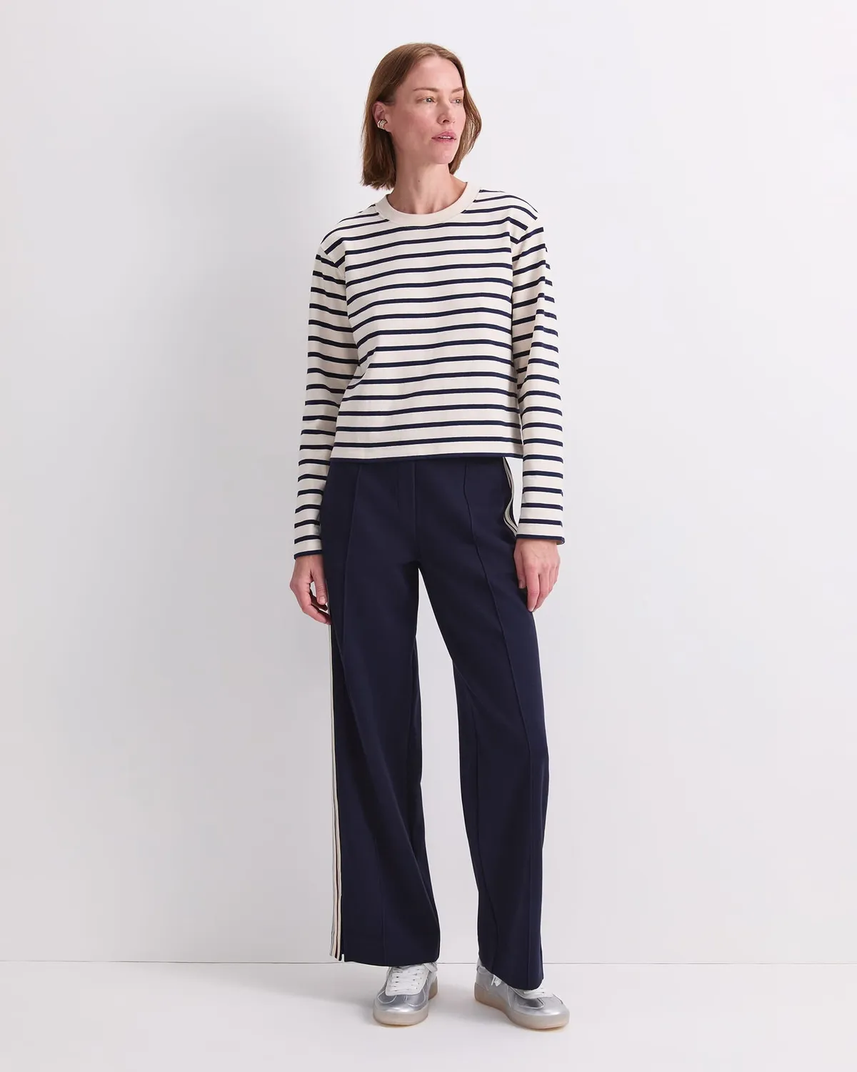 Sportscraft Sailor Stripe t-shirt righe manica lunga