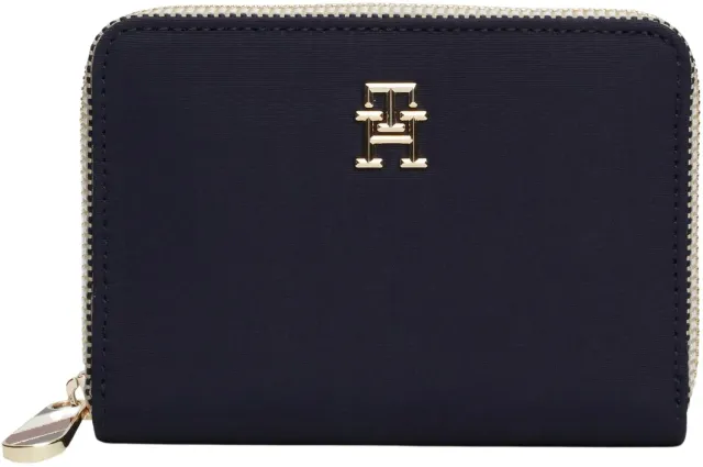 Tommy Hilfiger Poppy con Zip portafoglio donna blu
