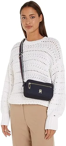Tommy Hilfiger Iconic Camera Bag Twill borsa tracolla space blue