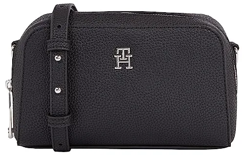 Tommy Hilfiger Emblem Crossover Piccola borsa tracolla nera