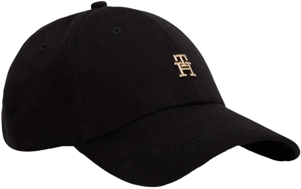 Tommy Hilfiger Elevated Chic cappellino donna cotone nero