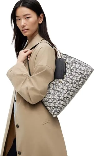 Tommy Hilfiger Icon Jacquard borsa spalla blue mono