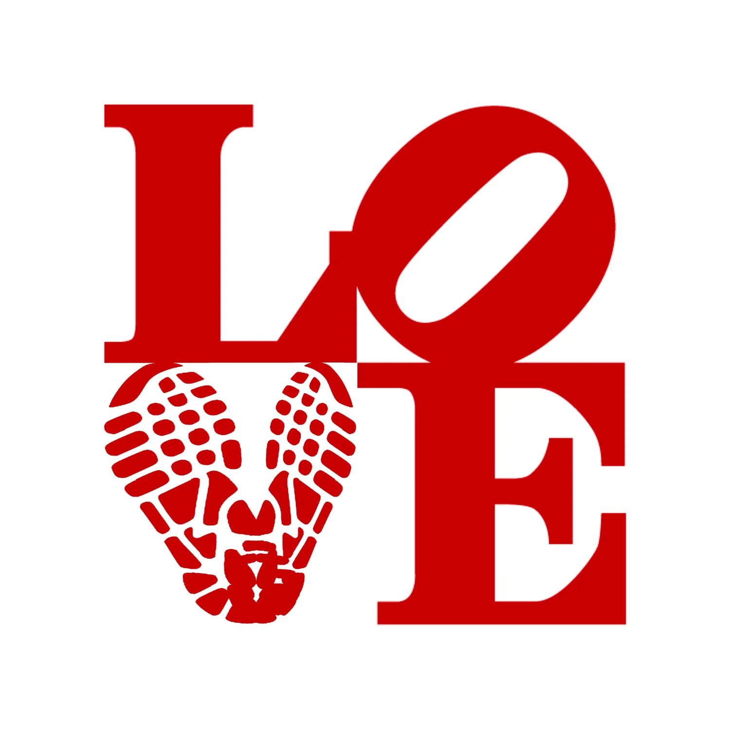 Solemate LOVE maglietta bianca cotone sneaker