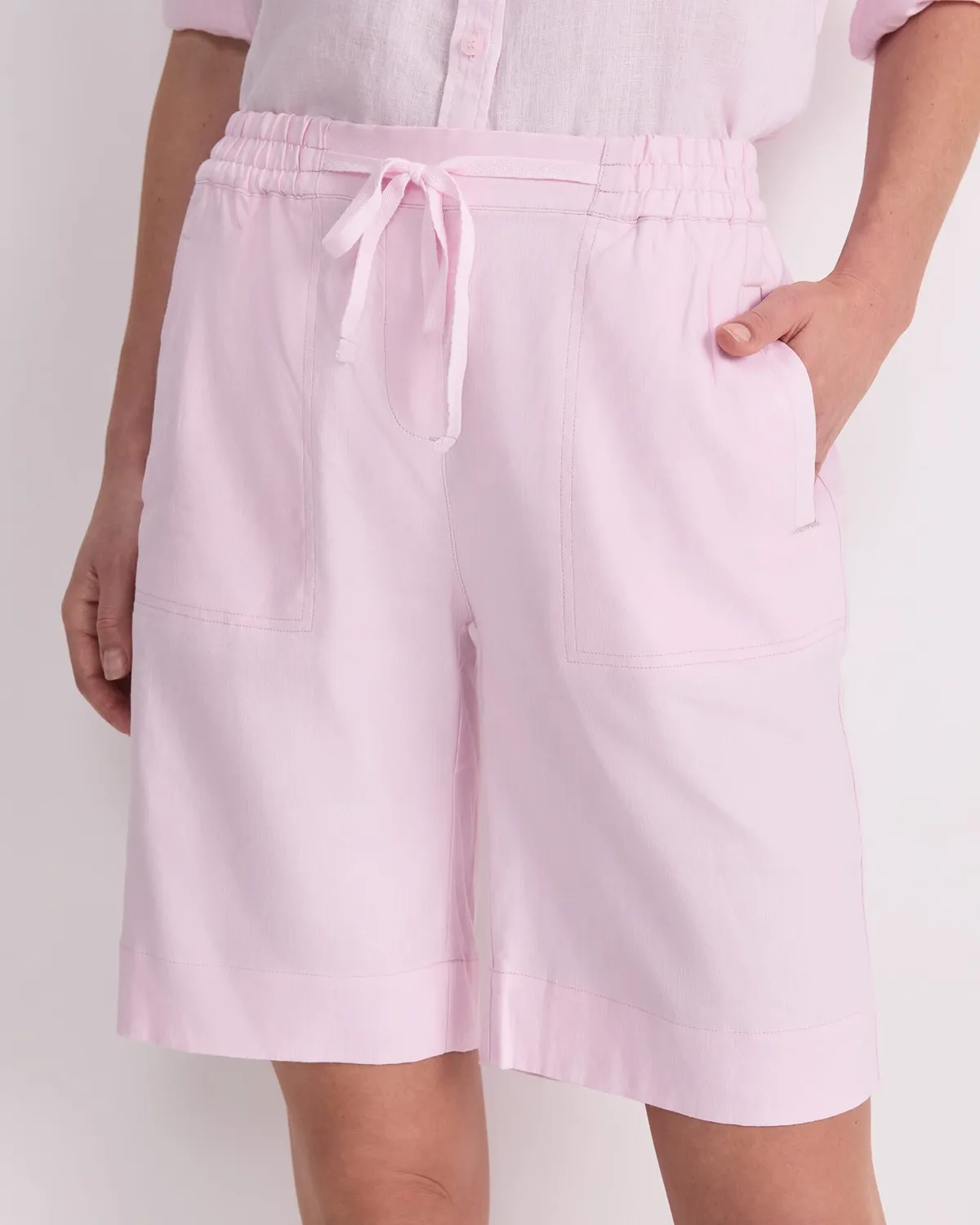Sportscraft Rosa Linen Short shorts lino donna
