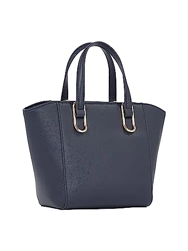 Tommy Hilfiger Timeless tote media donna blu shopper