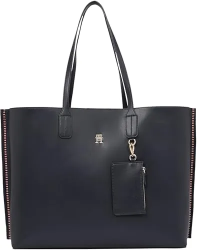 Tommy Hilfiger Distinct Tote Bag grande blu shopper