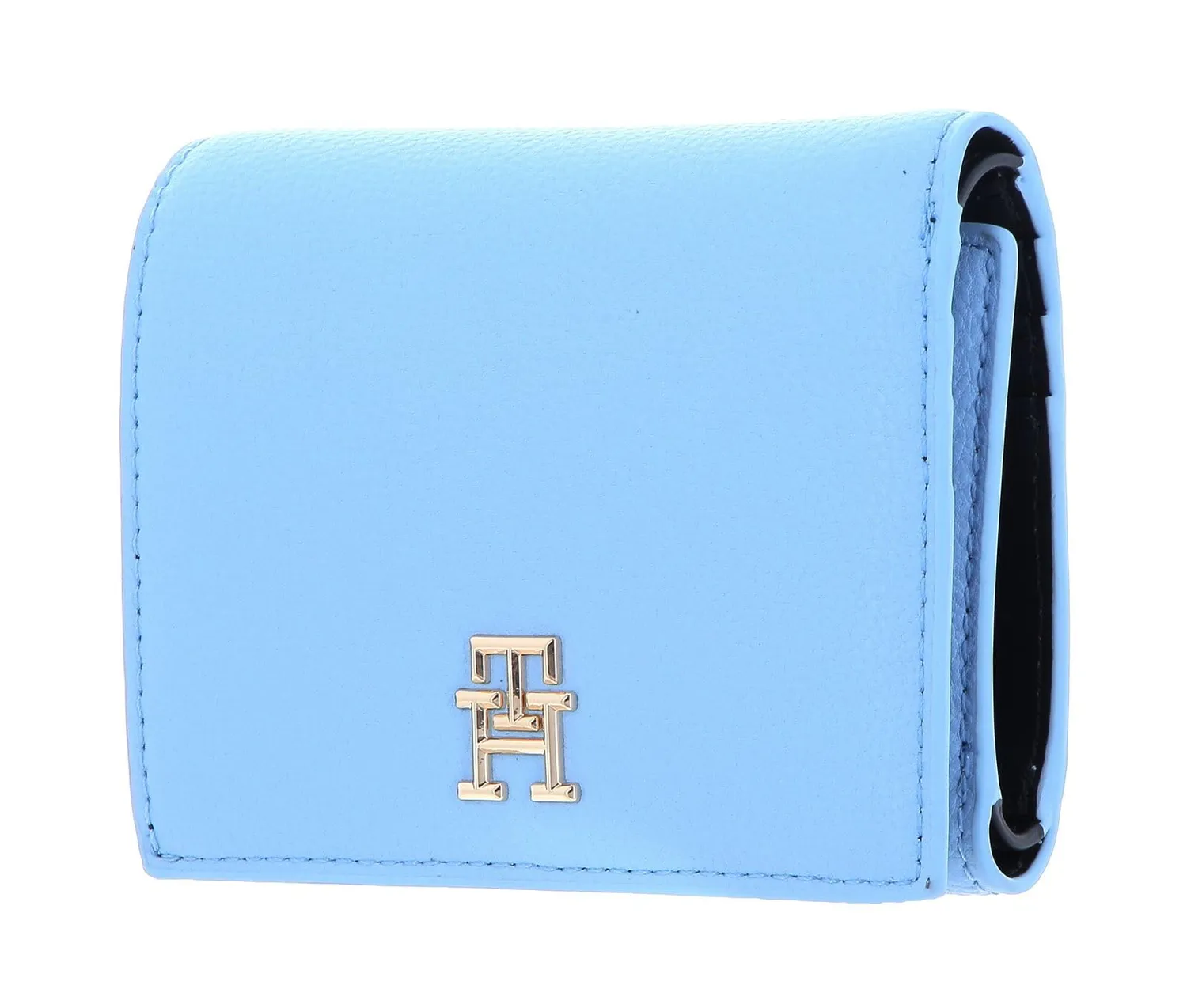 Tommy Hilfiger TH Casual Portafoglio Donna Nero 12cm