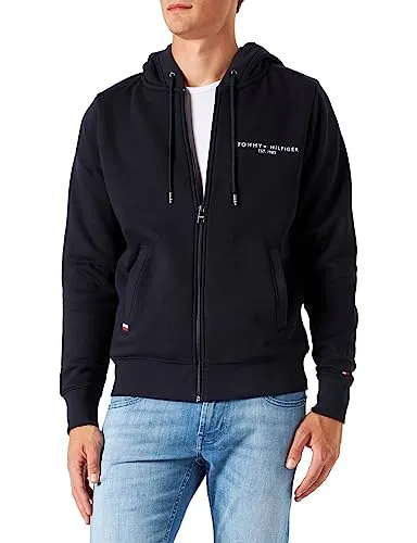 Tommy Hilfiger Logo Pelliccia giacca uomo verde pesante