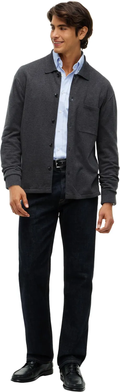 Tommy Hilfiger Essential Cotton Camicia Uomo Nero Cotone Maniche