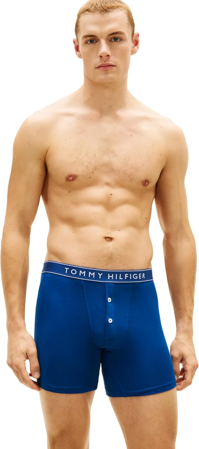 Tommy Hilfiger UM0UM03879 boxer slip L grigio x2 cotone