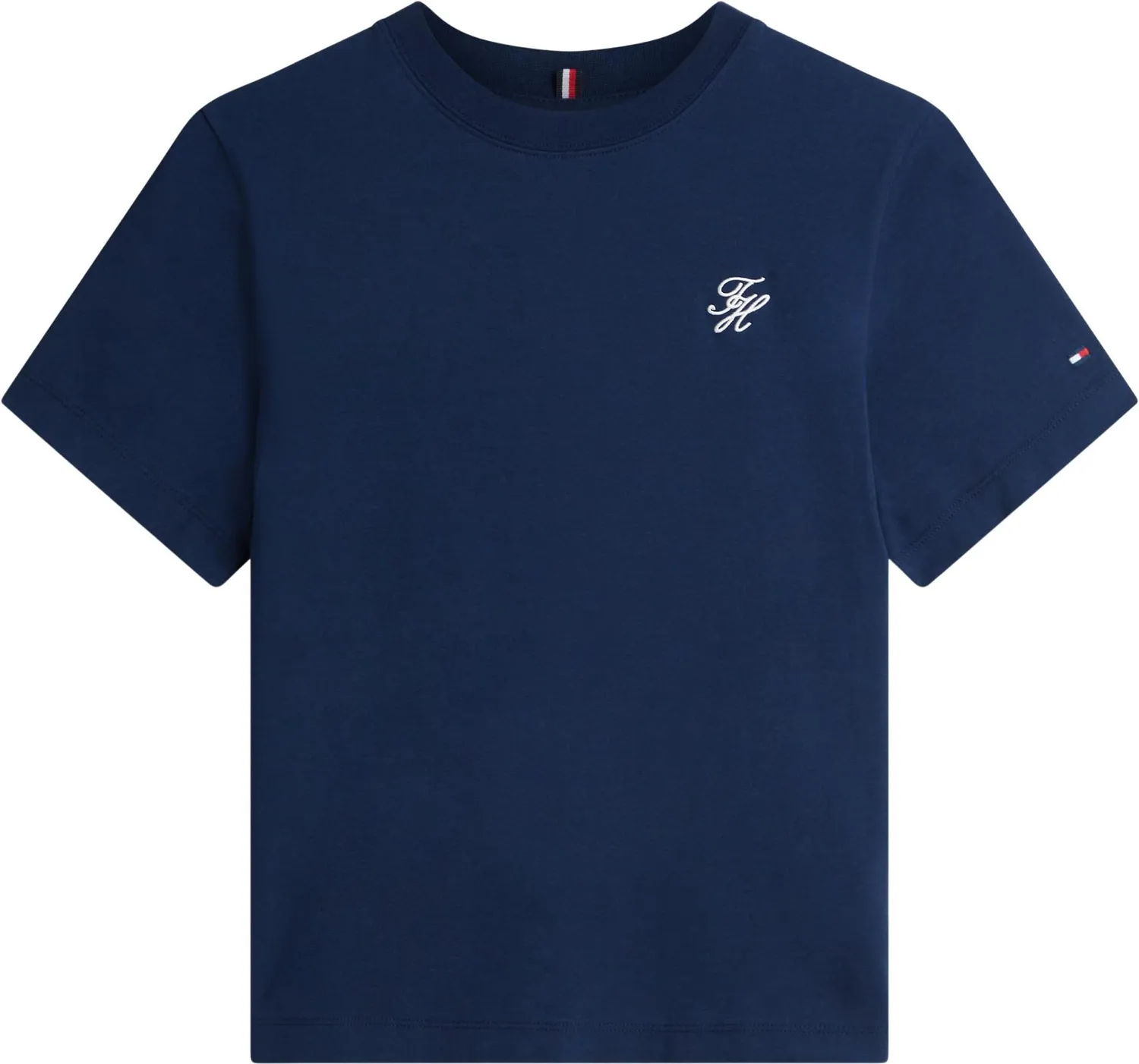 Tommy Hilfiger TH Script WW0WW47809 Maglietta Donna M