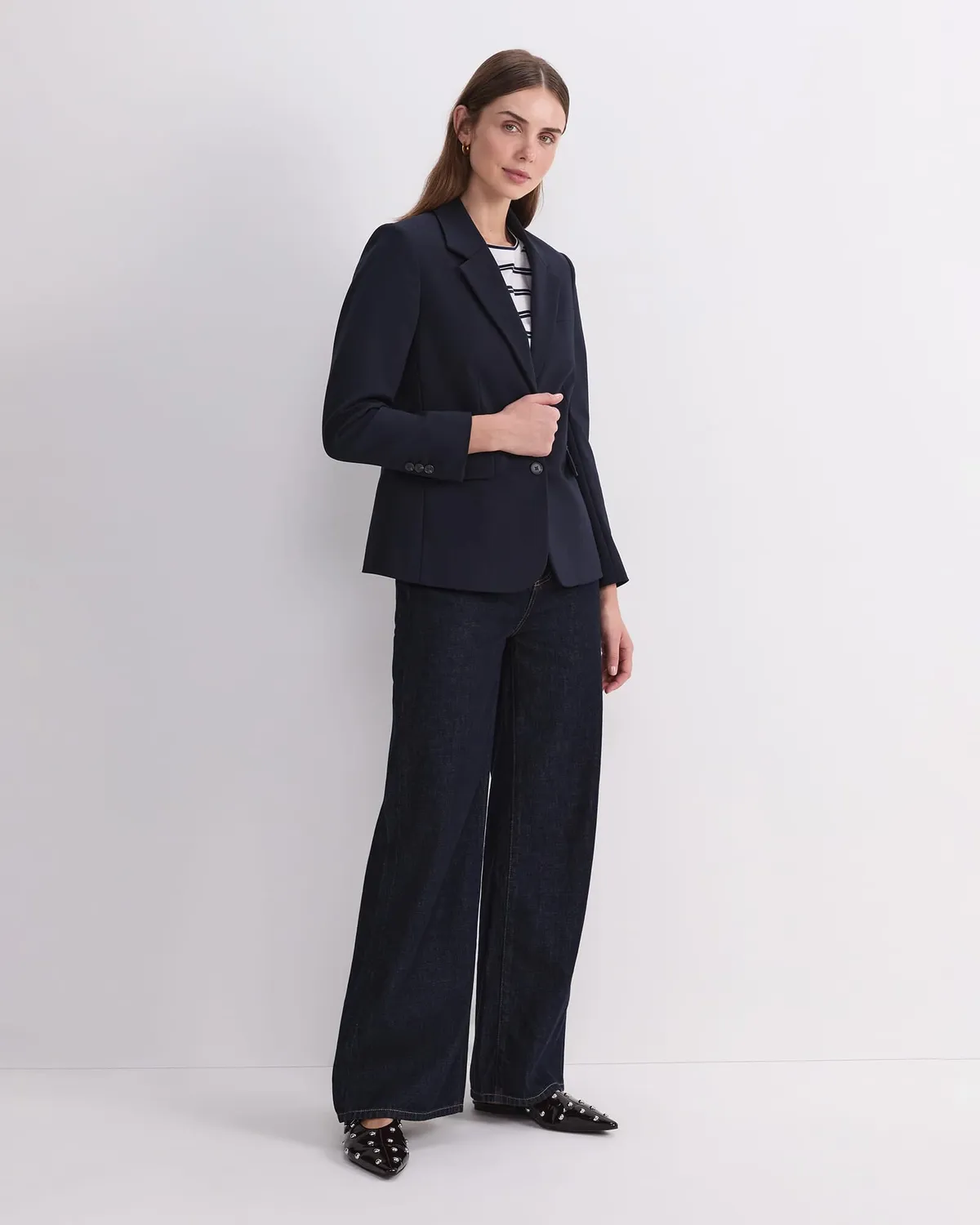 Sportscraft Yvette Blazer giacca cotone elasticizzato