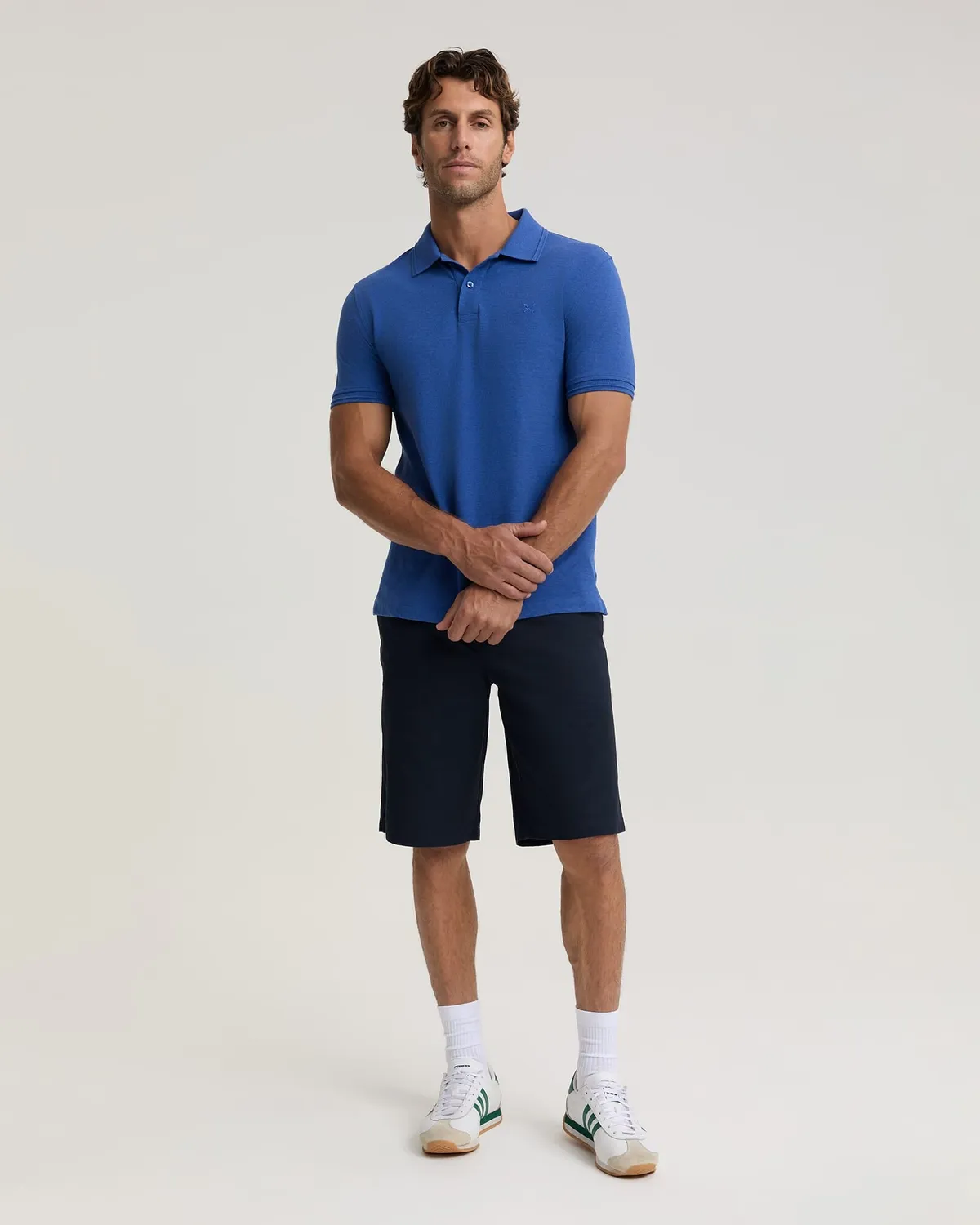 Sportscraft SC Melange Pique polo uomo cotone