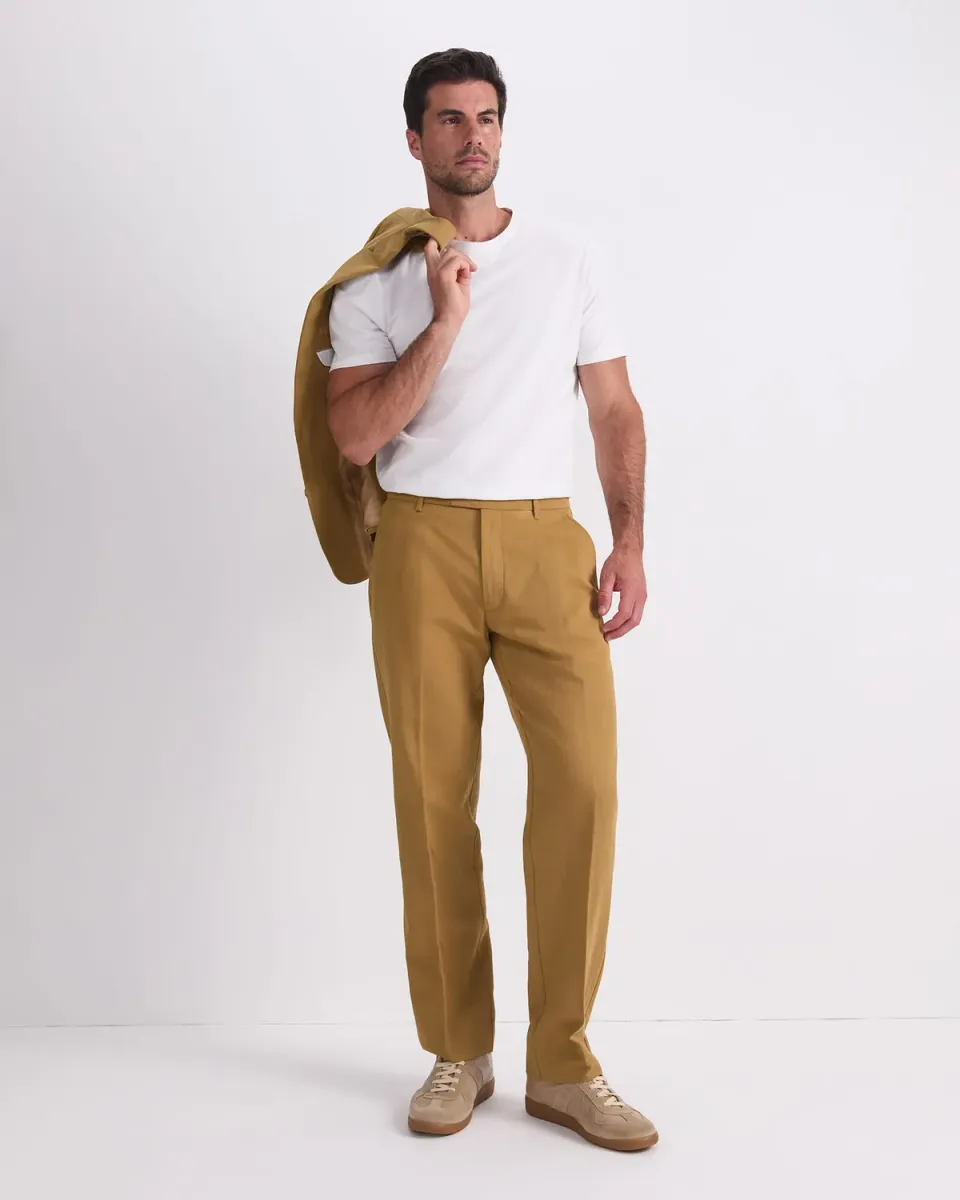 Sportscraft Alain pantaloni cotone lino affusolati