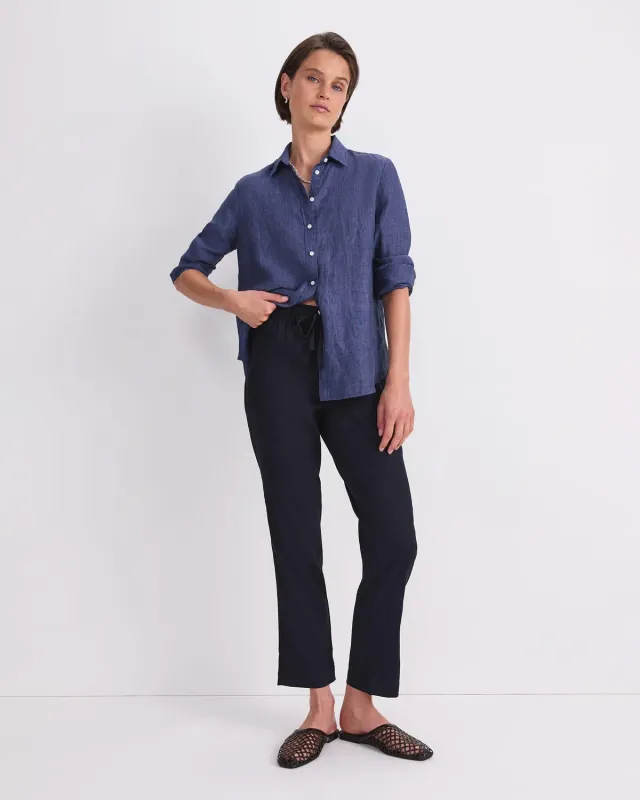 Sportscraft Rosa Linen pantaloni lino con coulisse