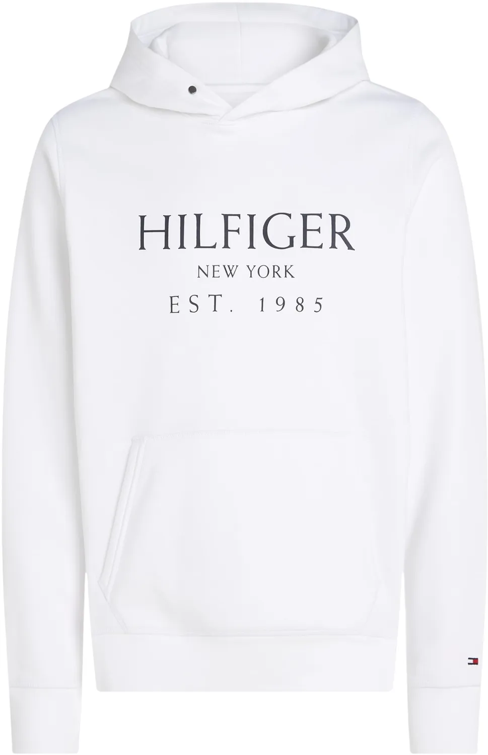 Tommy Hilfiger felpa cappuccio marsupio uomo 3XL Plus nera