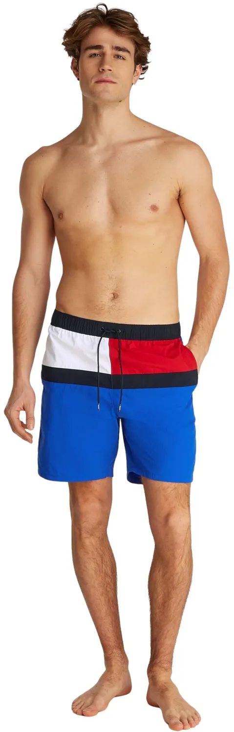 Tommy Hilfiger Long Drawstring Pantaloncino Mare Uomo blu