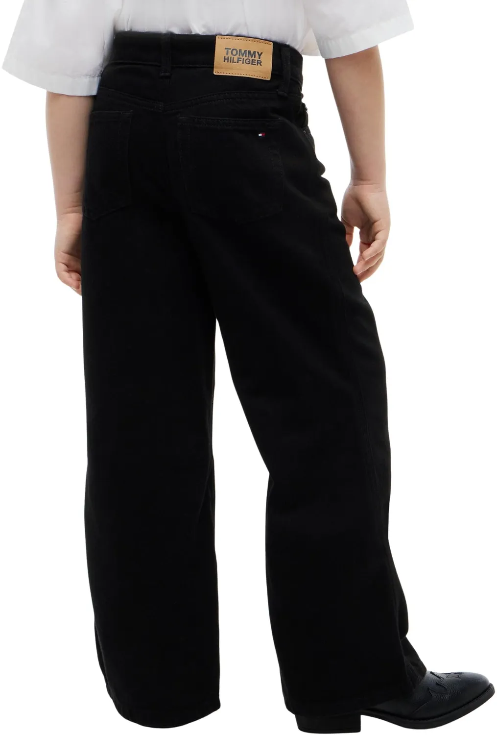 Tommy Hilfiger Mabel jeans nera bambina 14 anni