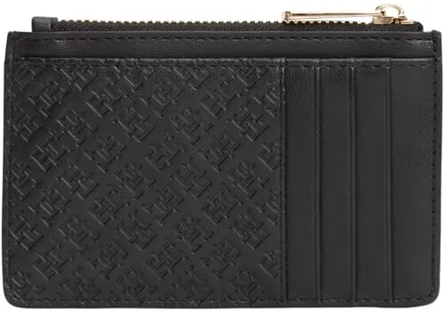 Tommy Hilfiger Icon porta carte donna nero con portamonete
