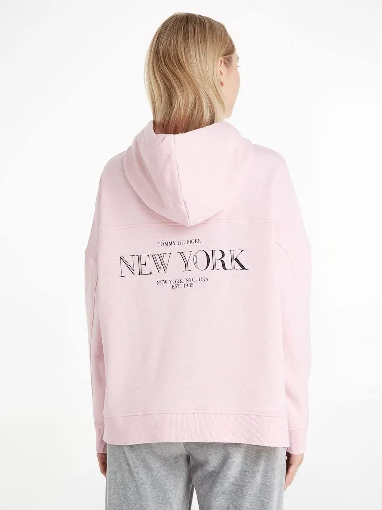 Tommy Hilfiger RLX NYC Roundall WW0WW37570 Hoodie Donna Felpata