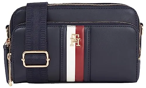 Tommy Hilfiger Iconic Camera Bag Media borsa Global Stripes