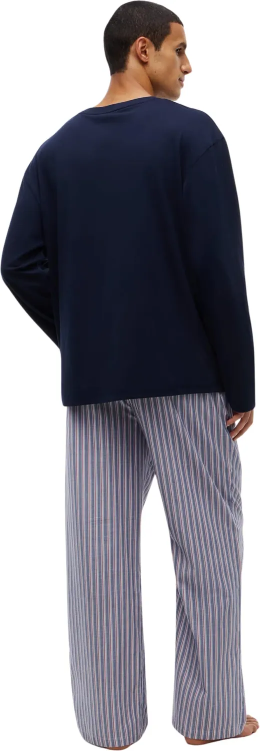 Tommy Hilfiger UM0UM04056 Pigiama Uomo L con Pantalone Lungo
