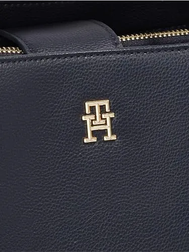 Tommy Hilfiger TH Essential Satchel Borsa Donna Blu