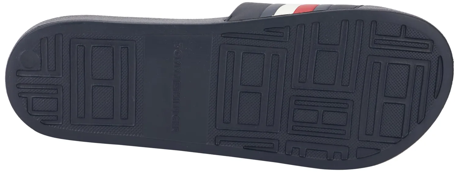 Tommy Hilfiger Pool Slide ciabatte uomo 40 nero branding