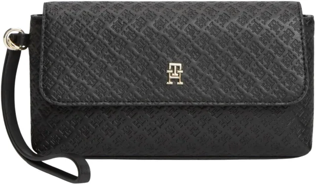Tommy Hilfiger Icon Daily Borsellino Donna Nero Patta