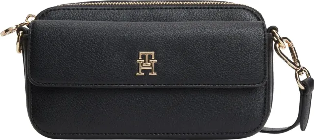 Tommy Hilfiger TH Icon camera bag donna nera tracolla