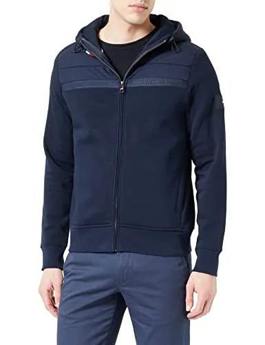 Tommy Hilfiger Mix Media MW0MW29305 hoody zip uomo