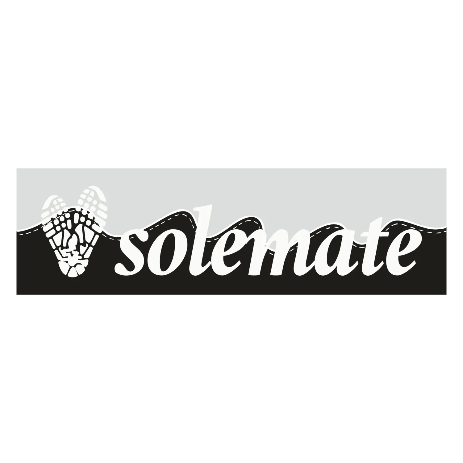 Solemate Wave Black Box Logo maglietta nera cotone