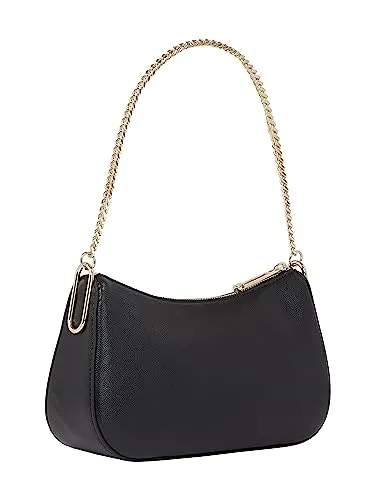 Tommy Hilfiger Timeless borsa a tracolla nera con catena