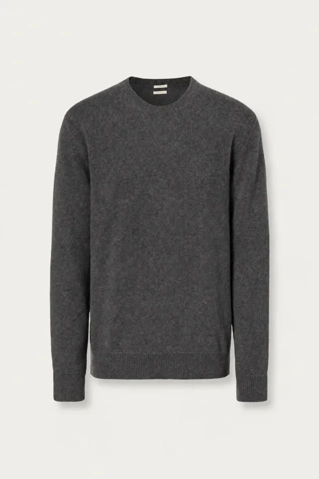 Massimo Alba ARES maglia cashmere grigio scuro