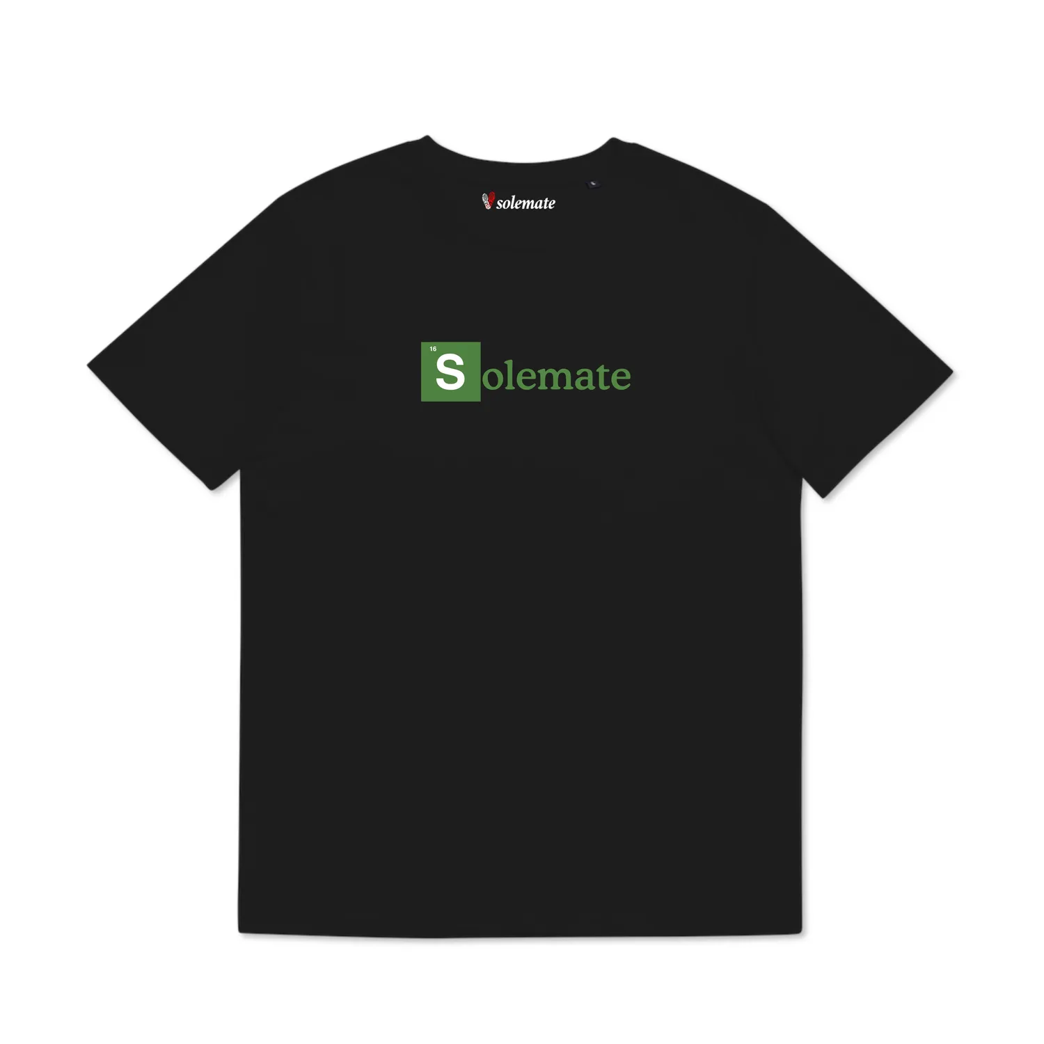 Solemate Walter STV t-shirt nera cotone bio