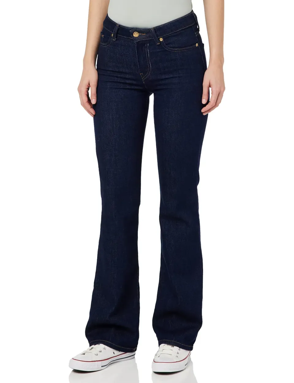 Tommy Hilfiger Vic WW0WW37149 jeans bootcut donna blu
