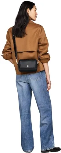Tommy Hilfiger Chic Flap Borsa Tracolla Piccola Nera