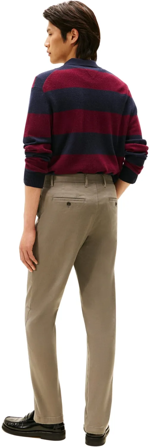 Tommy Hilfiger Brushed Twill chino uomo straight fit spazzolato