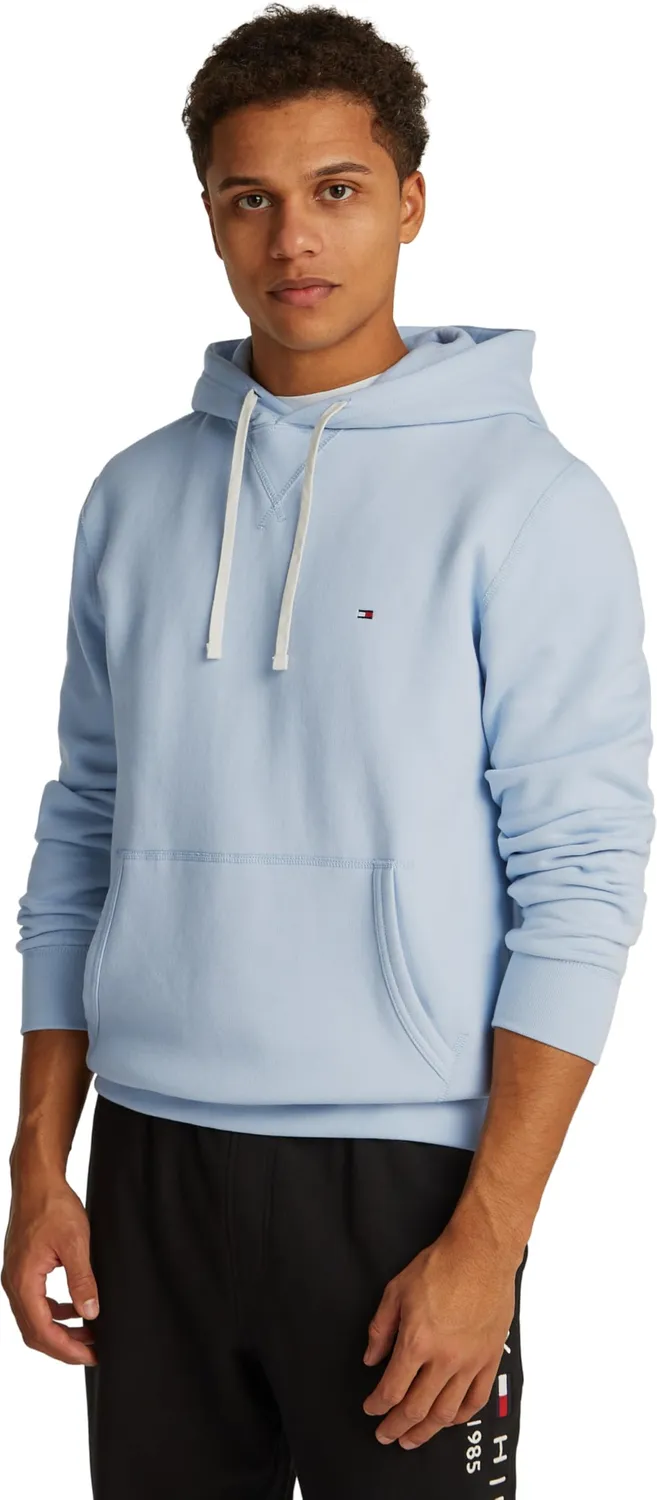 Tommy Hilfiger Seasonal Fleece Felpa Cappuccio Uomo Rossa