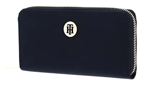 Tommy Hilfiger Poppy portafoglio donna blu cerniera