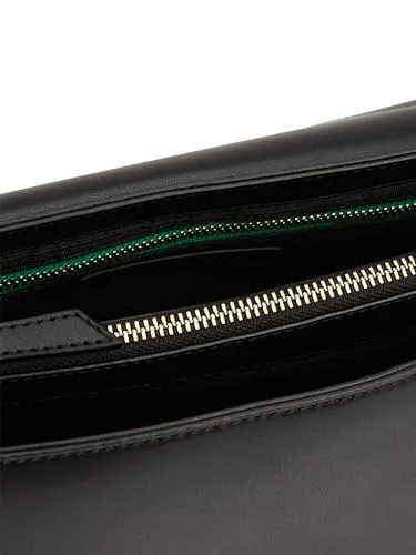 Tommy Hilfiger Borsa a Spalla Nera Tracolla Regolabile