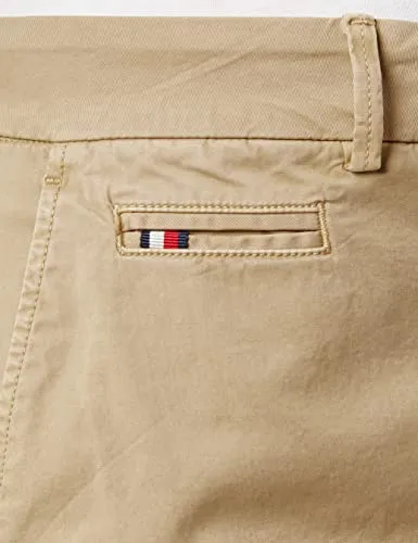 Tommy Hilfiger shorts donna pantaloncini chino twill cotone