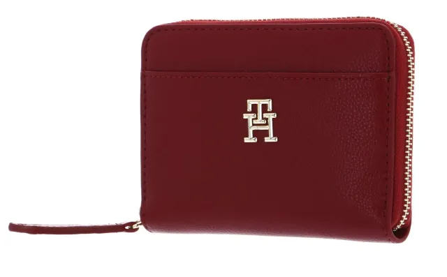 Tommy Hilfiger Tommy Life portafoglio donna rosso 13x10 cm