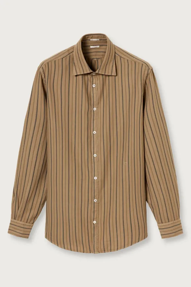 Massimo Alba Genova giacca camicia uomo rusk in cotone