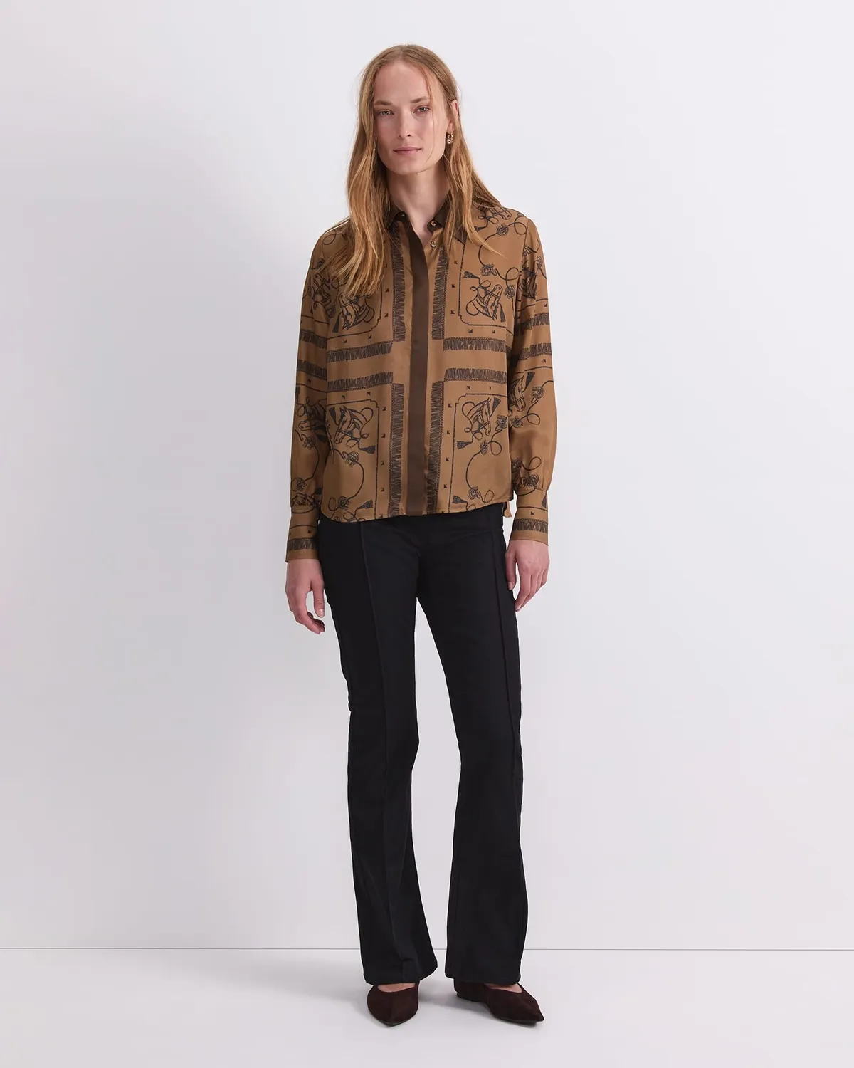 Sportscraft Sadie camicia viscosa fantasia giorno sera