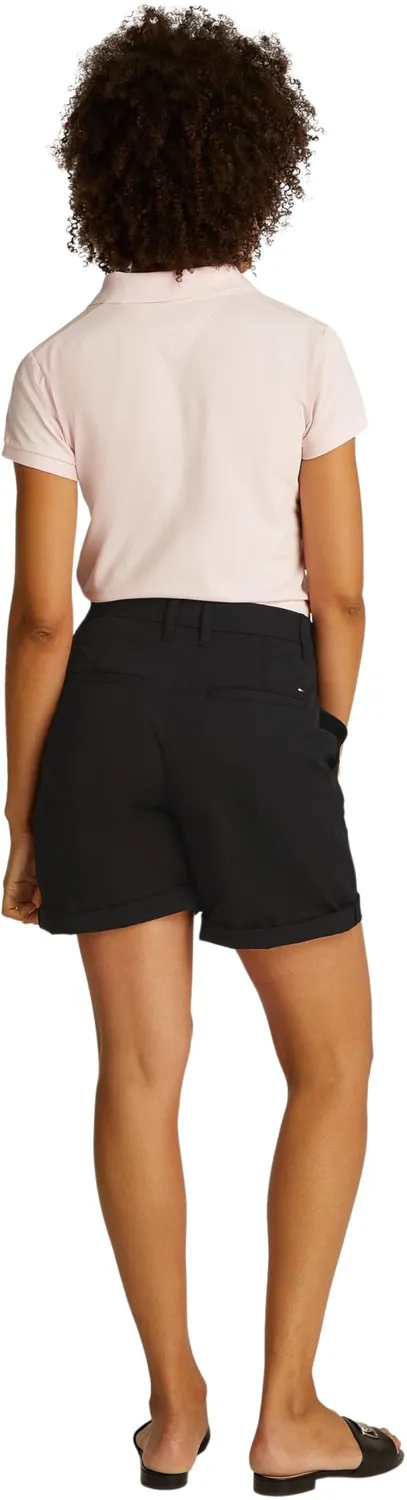 Tommy Hilfiger Mom Fit shorts chino donna rosa
