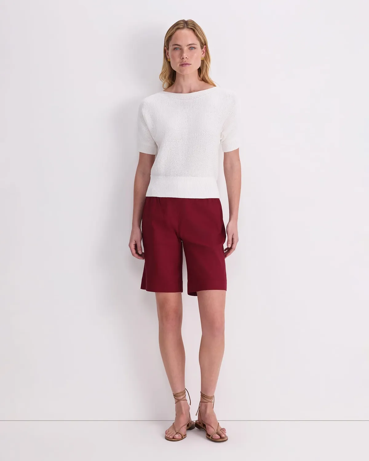 Sportscraft Josie maglia pipistrello donna misto cotone