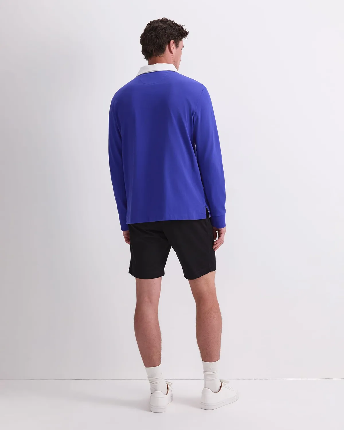 Sportscraft Rugby polo manica lunga spazzolato