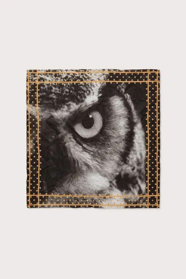 Massimo Alba Hanky1 fazzoletto cotone Zucca 45x45
