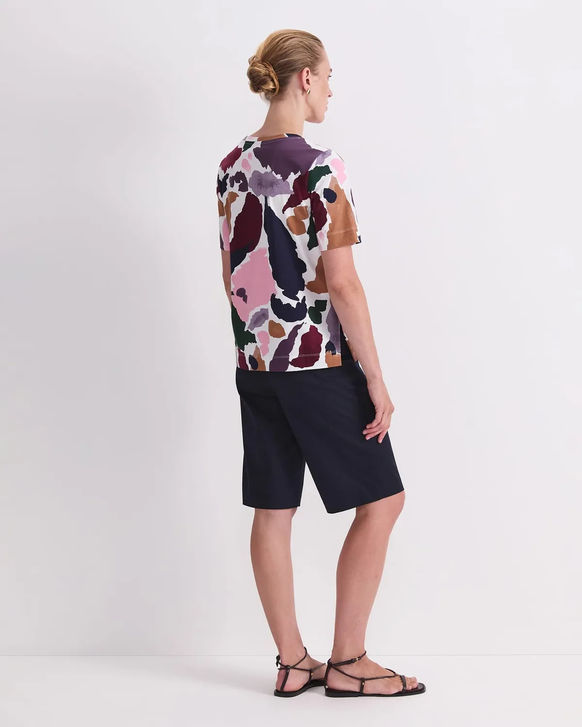 Sportscraft Leah t-shirt cotone mercerizzato fantasia donna
